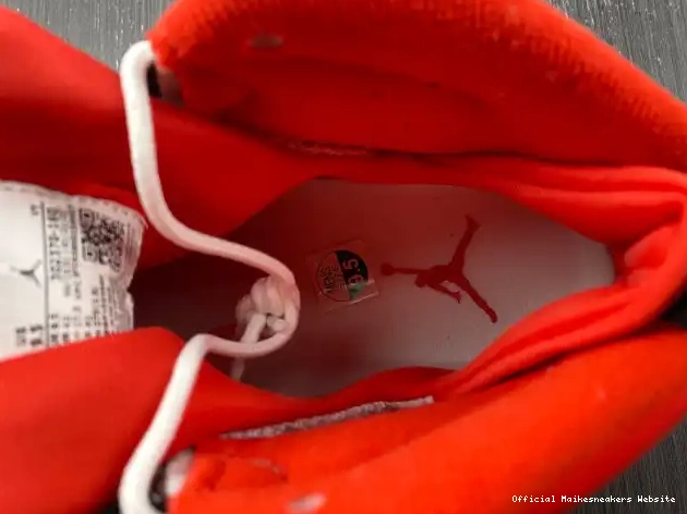 Official Maikesneakers White Red 9 Retro Air Gym Jordan 302370-160 0323